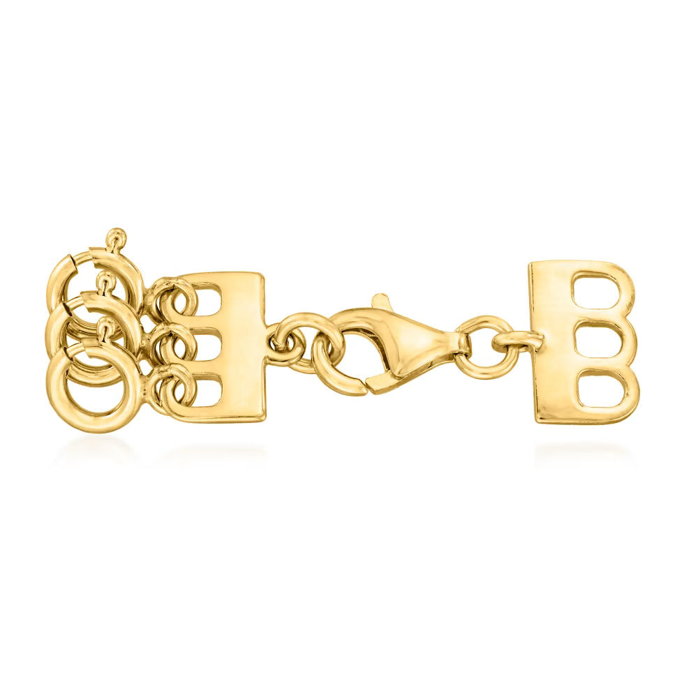 Italian 18kt Gold Over Sterling Layering Clasp - Luxury accessories