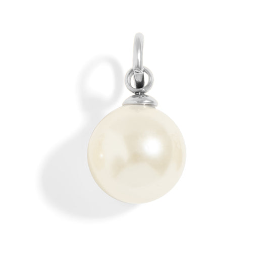 8MM GLASS PEARL CHARMS
